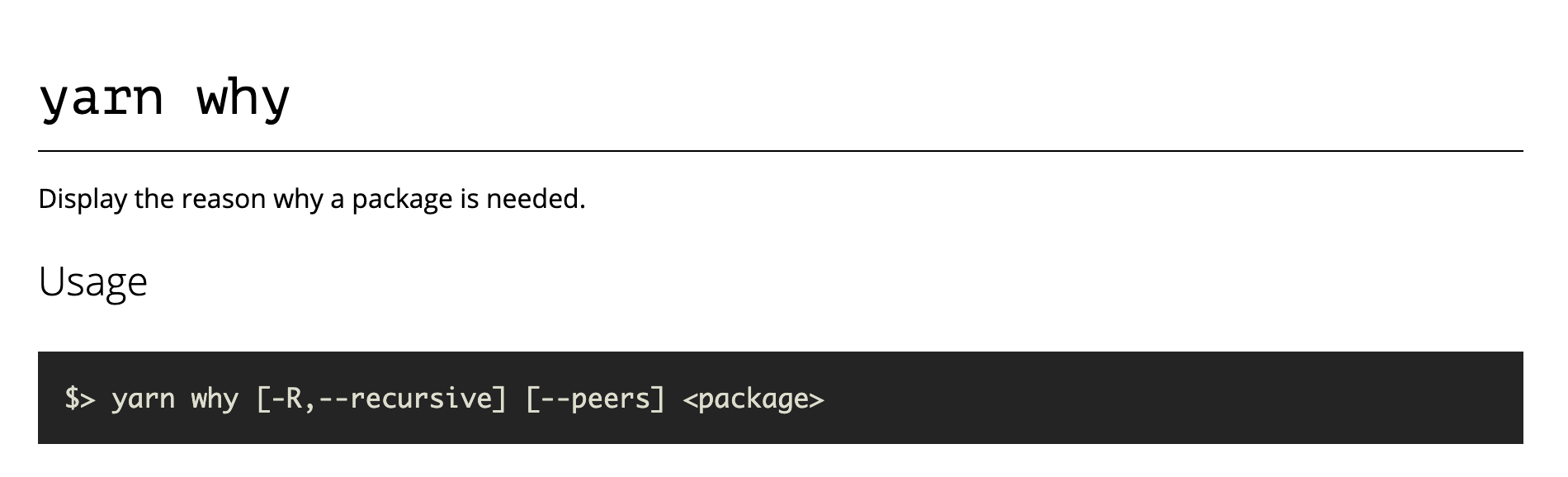 How to use yarn to upgrade node_module subdependencies. image